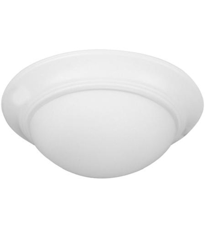 Craftmade 2 Light Elegance Bowl Fan Light Kit - W in White LKE53-W-LED