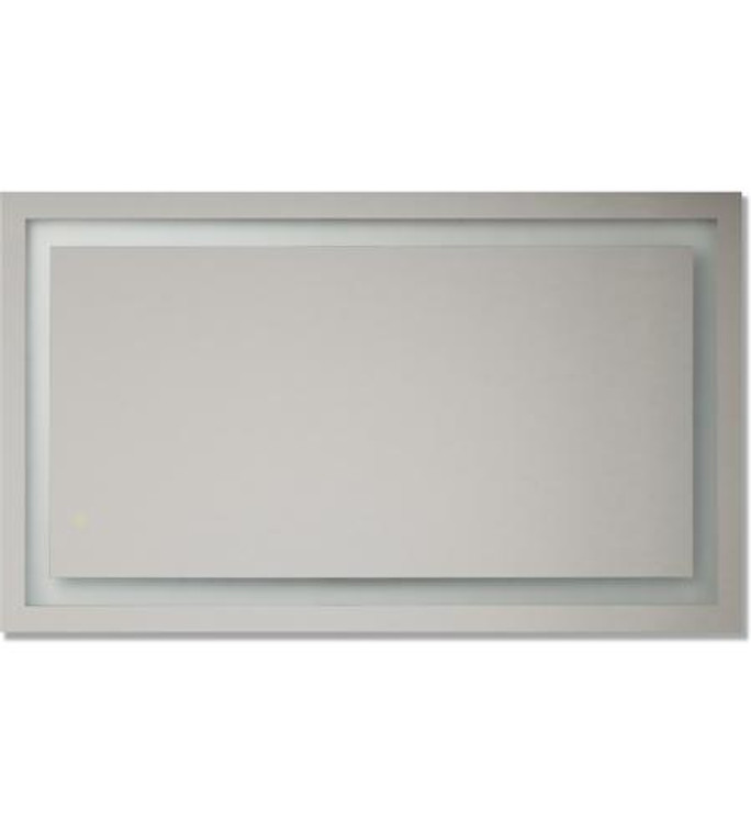 Craftmade LED Rectangle Mirror 60" x 32" in White MIR104-W