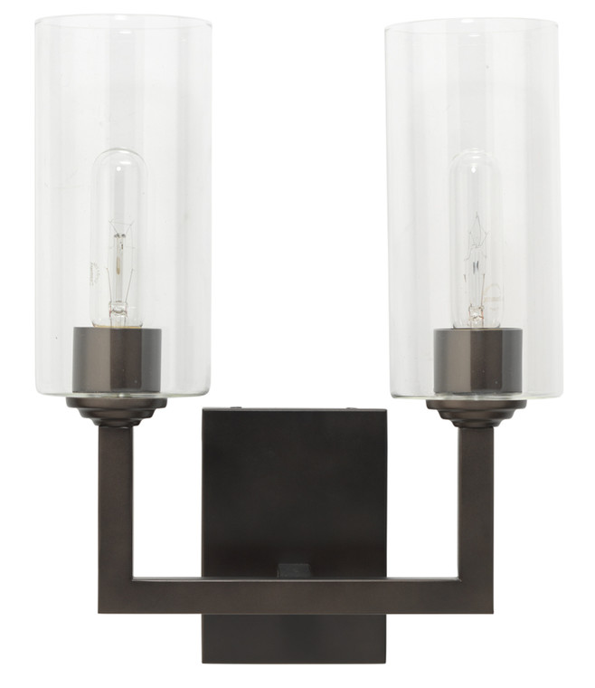 Jamie Young Linear Double Wall Sconce 4LINE-DBOB