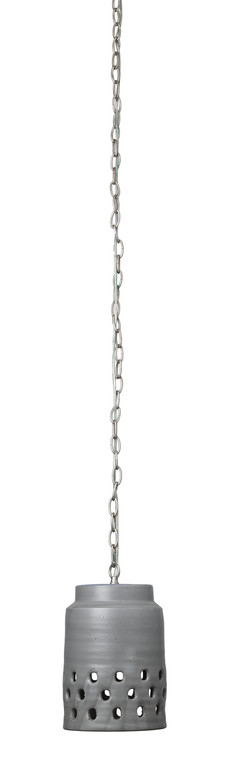 Jamie Young Tapered Perforated Pendant 5PERF-LONGGR