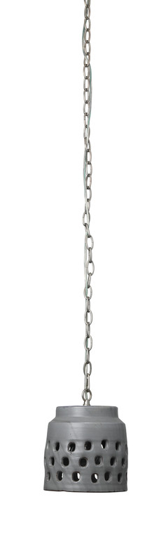 Jamie Young Perforated Pendant 5PERF-PDGR