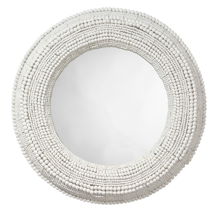 Jamie Young Strand Beaded Mirror  6STRA-MIWH