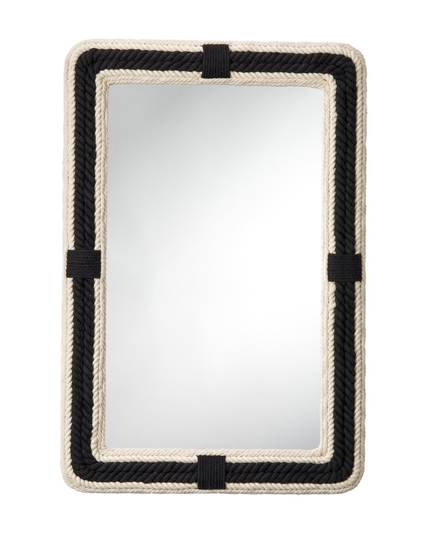 Lily Lifestyle  Contrast Rectangle Mirror LS6CONTRECBW