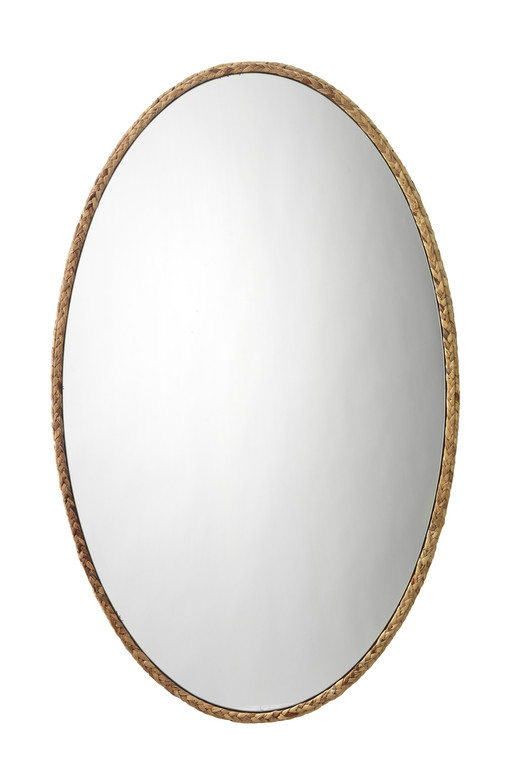 Lily Lifestyle Sparrow Braided Oval Mirror LS6SPAROVNA