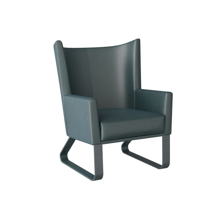 Arteriors Home Bleu Wingback Chair FRI09