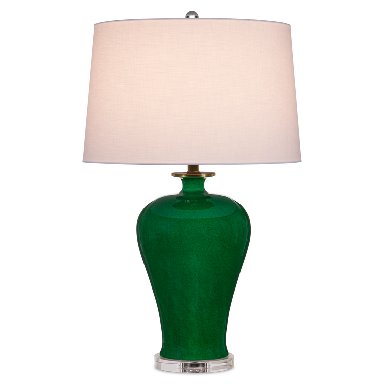 Currey & Co. 31" Imperial Green Table Lamp 6000-0907