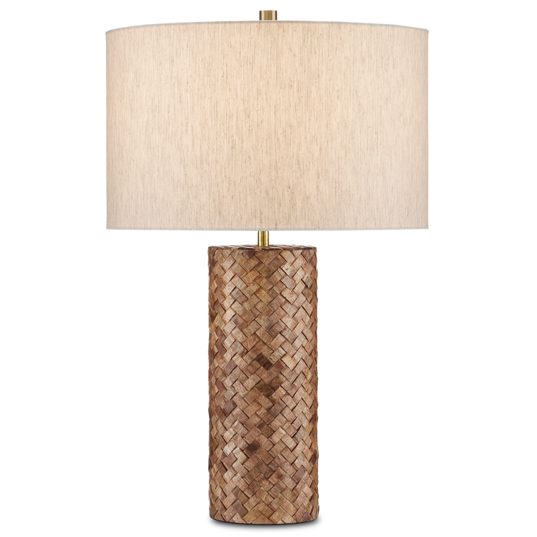 Currey & Co. 26.75" Meraki Wood Table Lamp 6000-0883