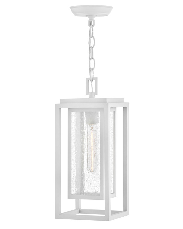 Hinkley Lighting Republic Medium Hanging Lantern Textured White 1002TW