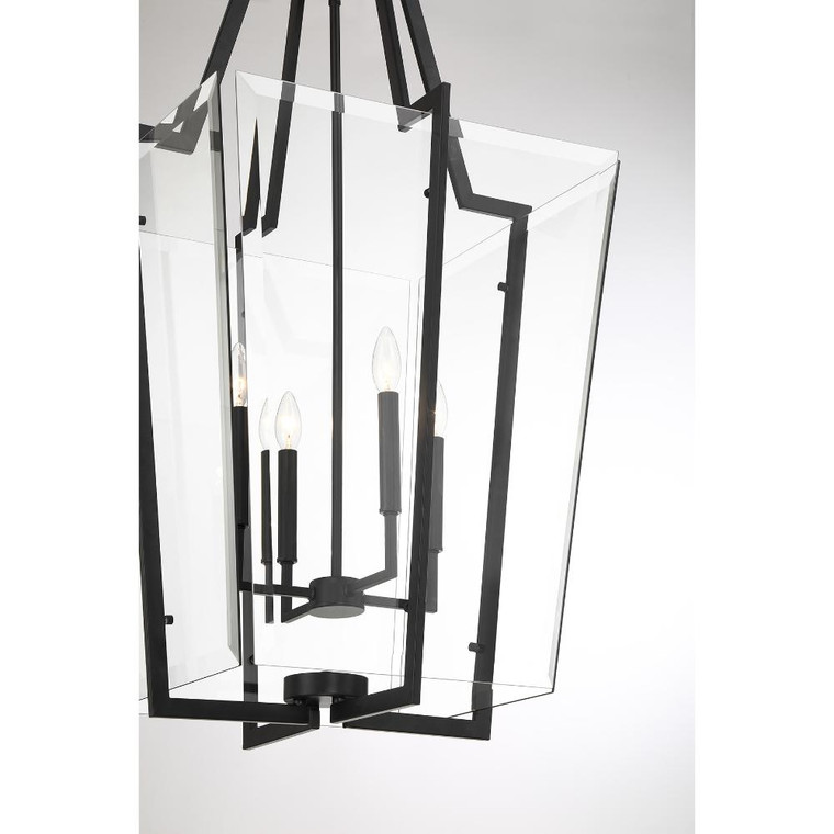 Savoy House Farell 4-Light Pendant in Matte Black 3-9950-4-89