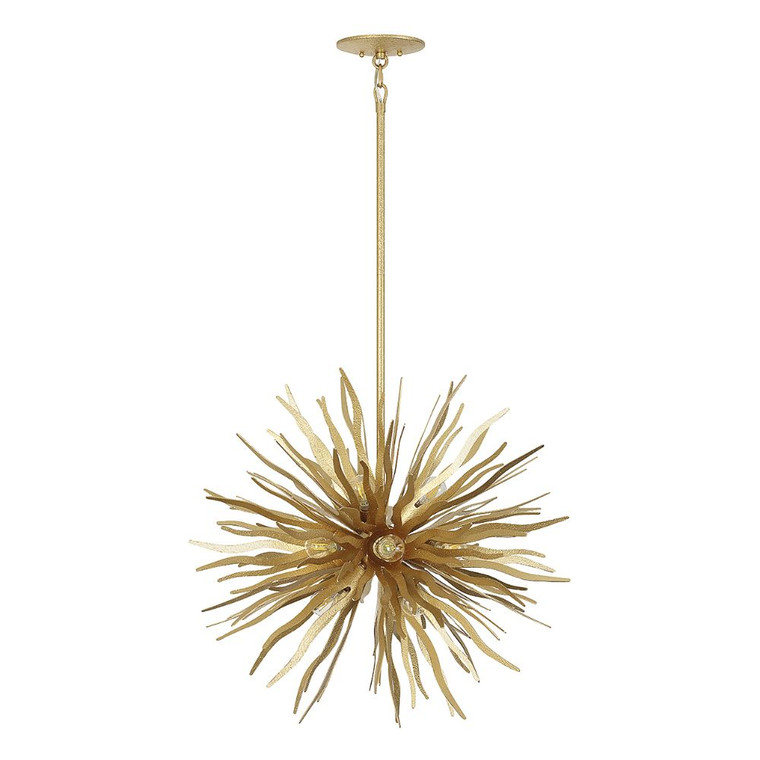 Savoy House Killiam 12-Light Pendant in Cavalier Gold 7-1957-12-37