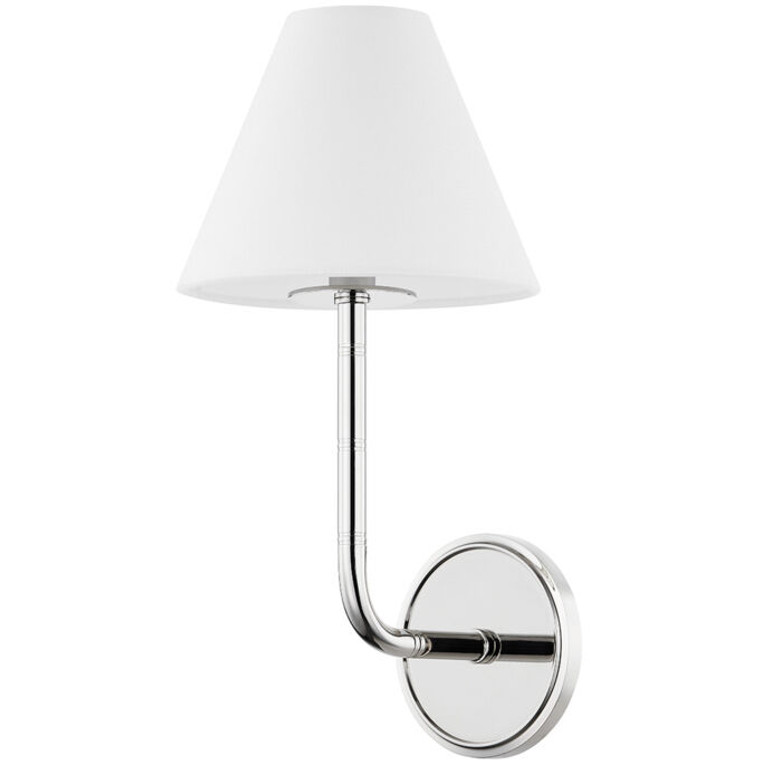 Hudson Valley Lighting Trice Wall Sconce in Polished Nickel 7216-PN