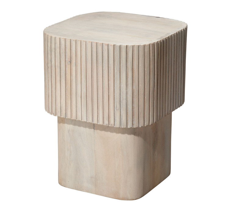 Jamie Young Notch Square Table 20NOTC-SQBW