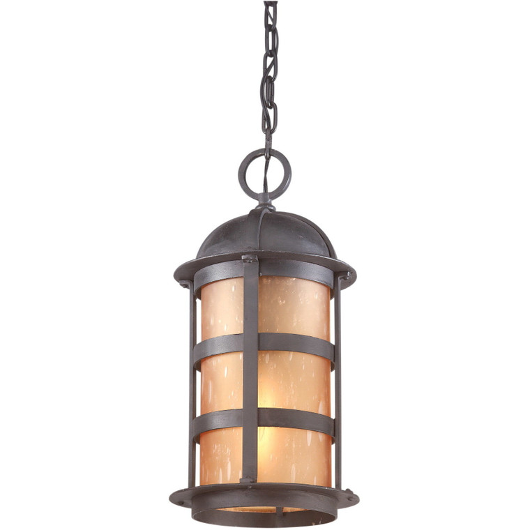 Troy Lighting 1 Light Aspen Lantern in Natural Bronze F9255NB