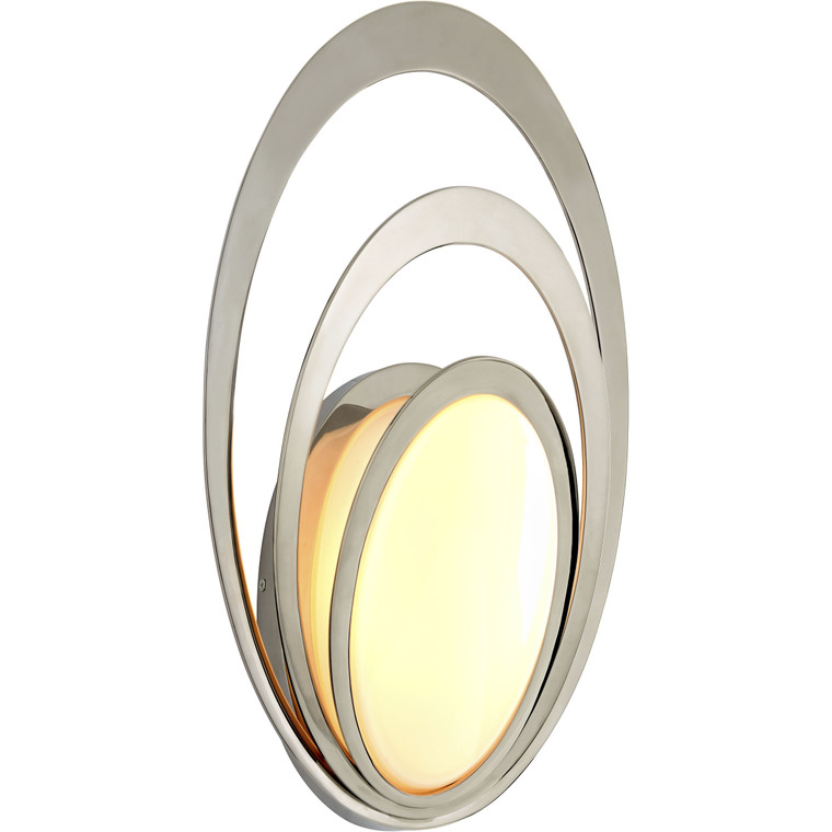 Troy Lighting 1 Light Stratus Wall Sconce in Polished Stainless B6503