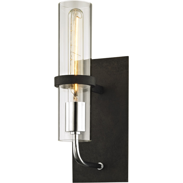 Troy Lighting 1 Light Xavier Wall Sconce in Vintage Iron B6191