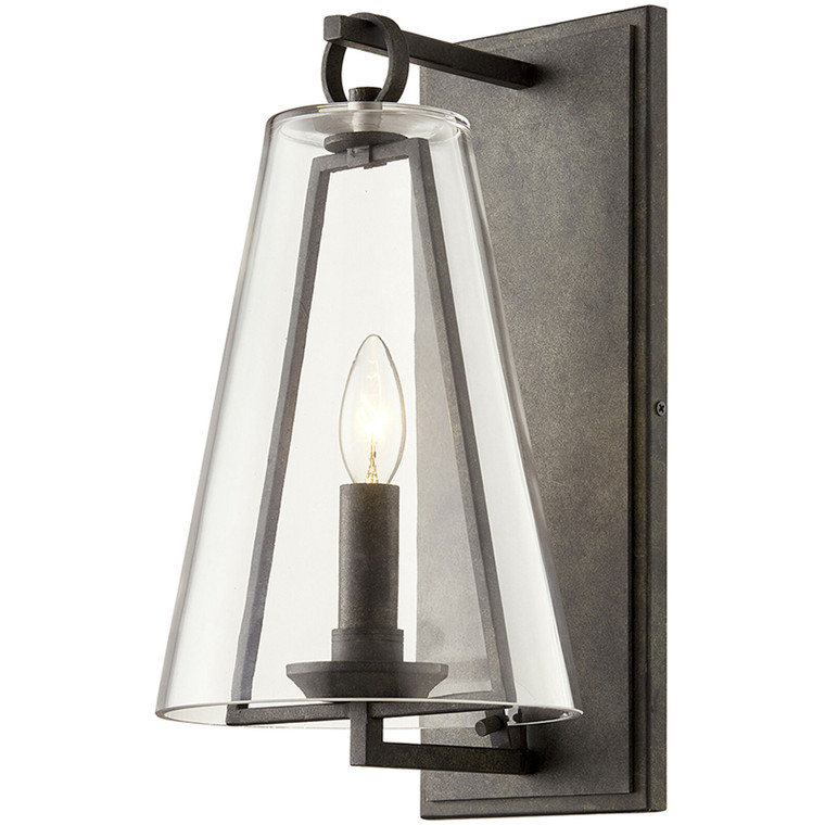 Troy Lighting 1 Light Adamson Wall Sconce in French Iron B7401-FRN
