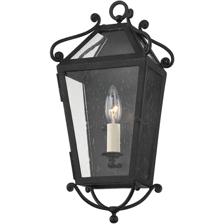 Troy Lighting 1 Light Santa Barbara County Wall Sconce in French Iron B4121-FRN