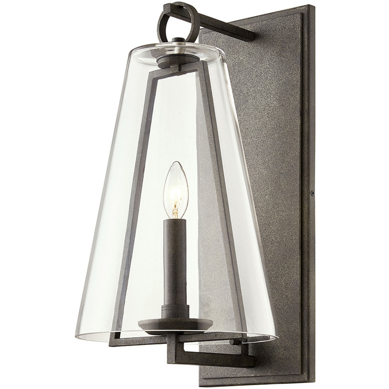 Troy Lighting 1 Light Adamson Wall Sconce in French Iron B7402-FRN