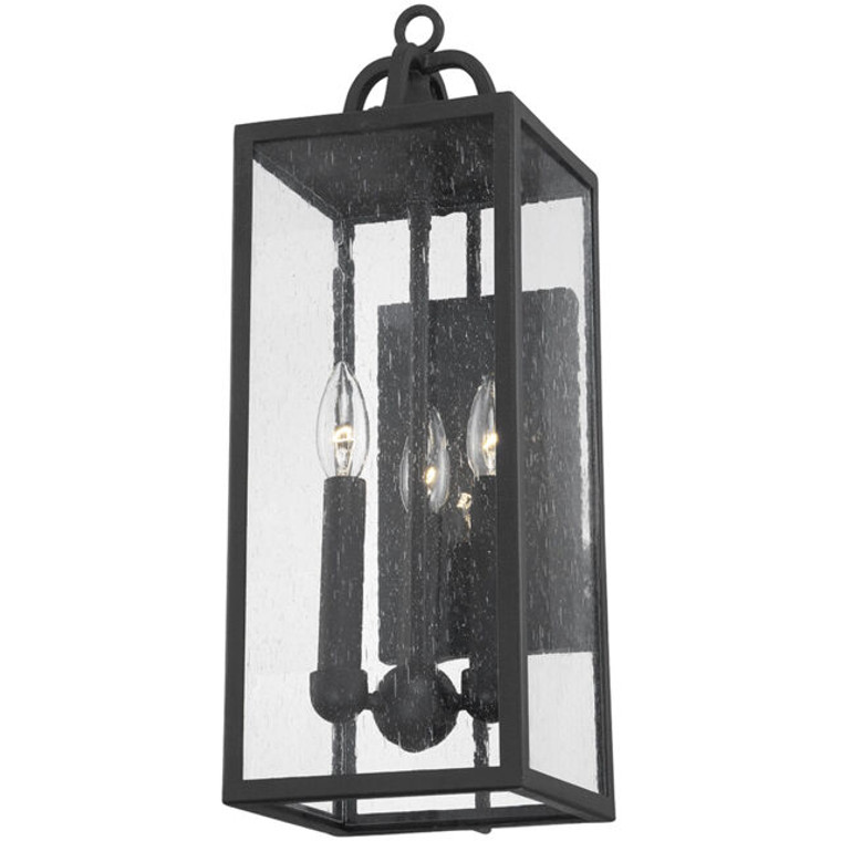 Troy Lighting 3 Light Caiden Wall Sconce in Forged Iron B2062-FOR