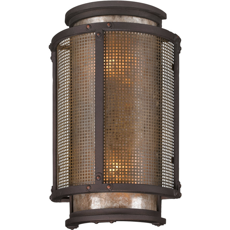 Troy Lighting 2 Light Copper Mountain Wall Sconce in Bronze B3272-BRZ/SFB