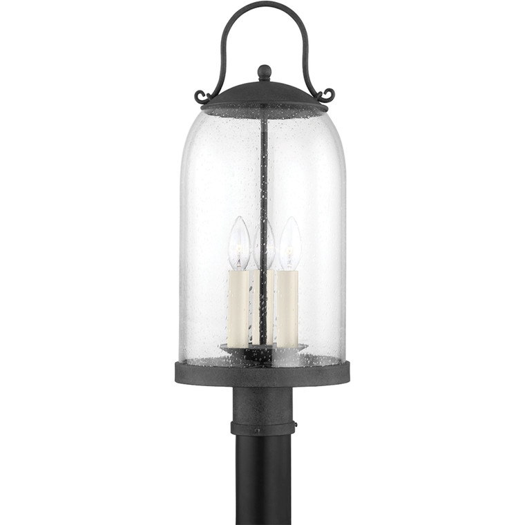 Troy Lighting 1 Light Napa County Post in French Iron P5187-FRN