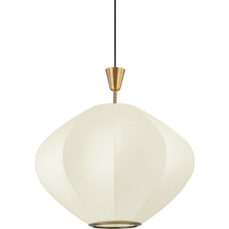 Troy Lighting 1 Light Arden Pendant in Patina Brass F2722-PBR