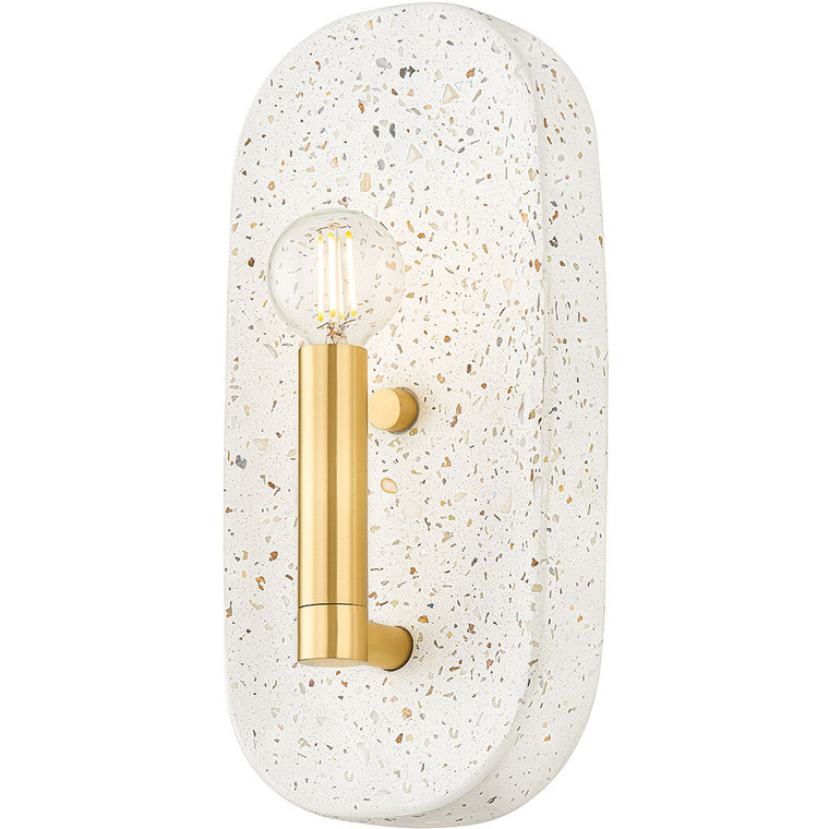 Mitzi 1 Light Wall Sconce in Textured White H760101-TWH