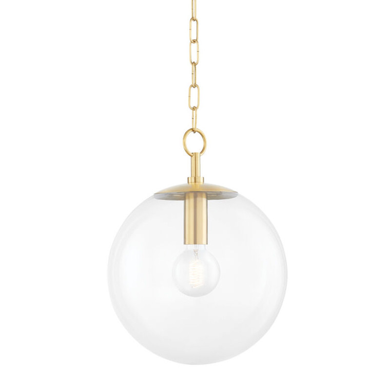 Mitzi 1 Light Pendant in Polished Nickel H756701S-PN