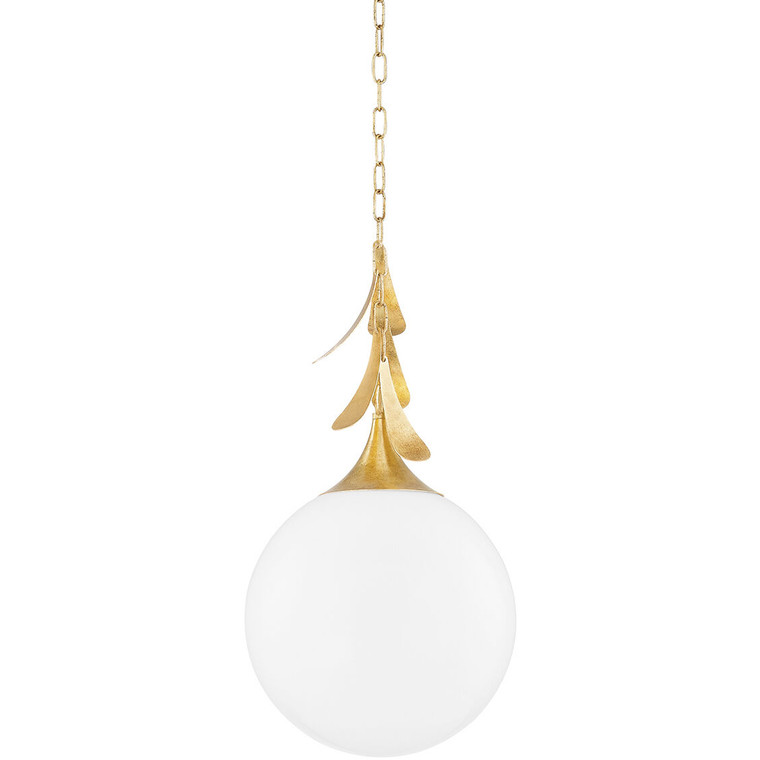 Mitzi 1 Light Pendant in Aged Brass H802701S-AGB