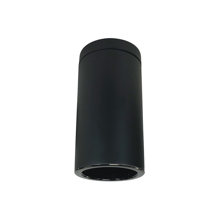 Nora Lighting 6" CYL SURFACE 3500L 35K REF. MED FLOOD. BLK/BLK FLANGE 120-277V 0-10V BLK CYL NYLS2-6S35135MBBB6