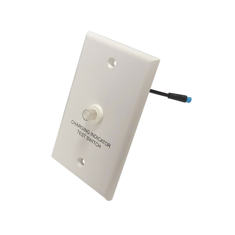 Nora Lighting EM Replacement Face Plate and Test Switch for NEPK-20LEDUNV NEPKA-20LEDFPTS