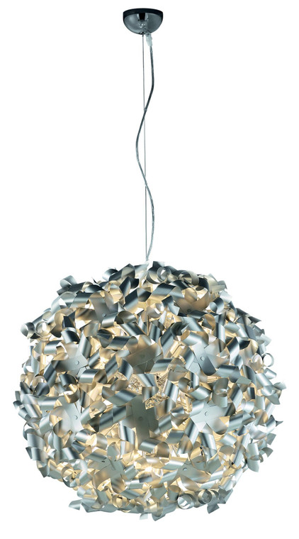 Arnsberg Pinwheel LED Pendant Light in Brushed Aluminum 361300905