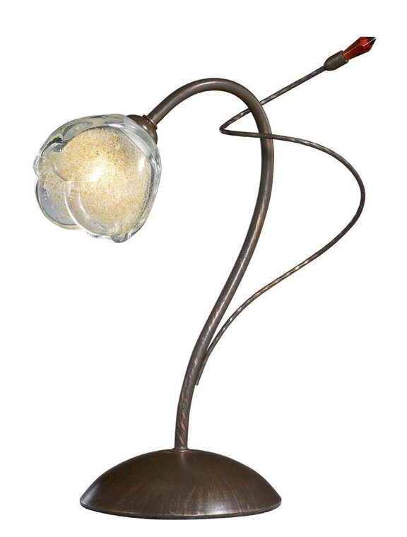 Arnsberg Caprice Table Lamp in Rust 513110124