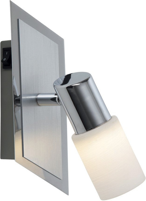 Arnsberg Dallas LED Wall Light in Brushed Aluminum 821470105
