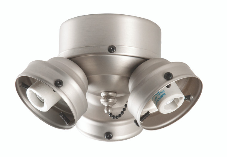 Craftmade Universal 3 Light Fitter in Brushed Satin Nickel F300-BN-LED