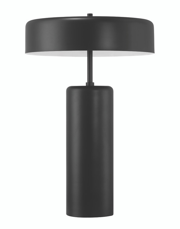 Craftmade 3 Light Table Lamp in Flat Black 87002FB-T