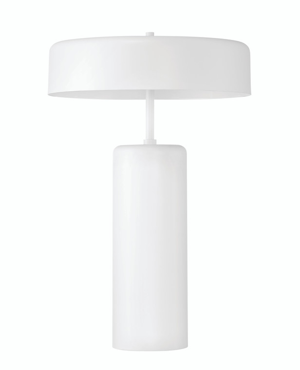 Craftmade 3 Light Table Lamp in White 87002W-T