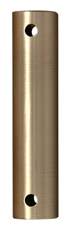 Fanimation 12-inch Downrod - BSW - SS in Brushed Satin Brass Indoor/Outdoor DR1SS-12BSW