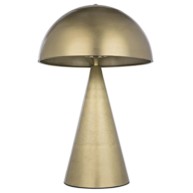Noir Skuba Table Lamp in Antique Brass LAMP718MB