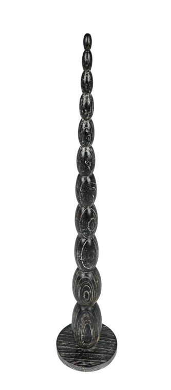 Noir Freia Sculpture in Cinder Black AC150CB