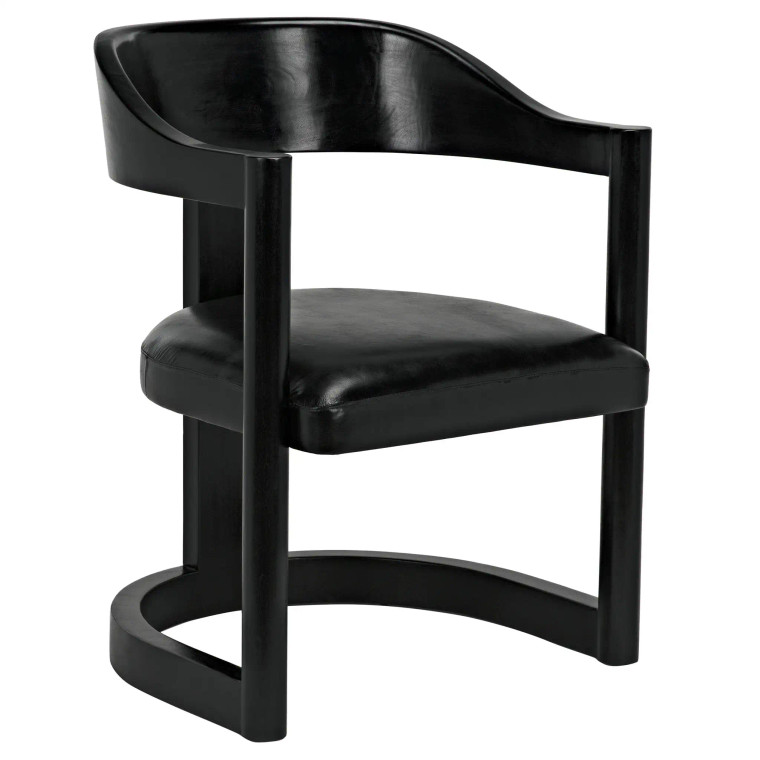 Noir Mccormick Chair in Charcoal Black AE-211CHB