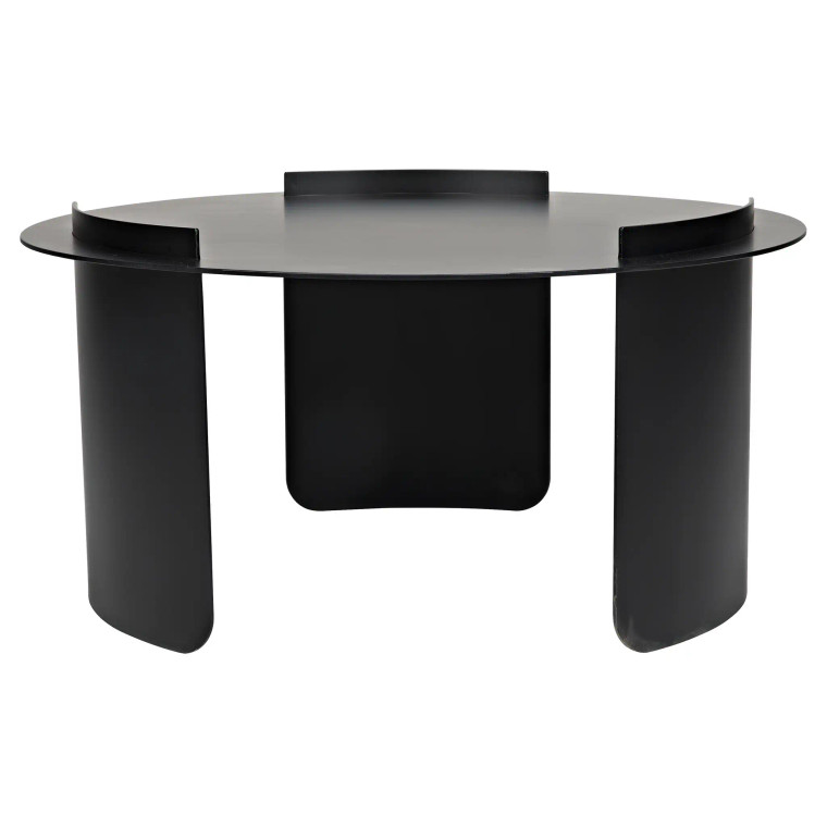 Noir Thor Coffee Table in Matte Black GTAB1085MTB