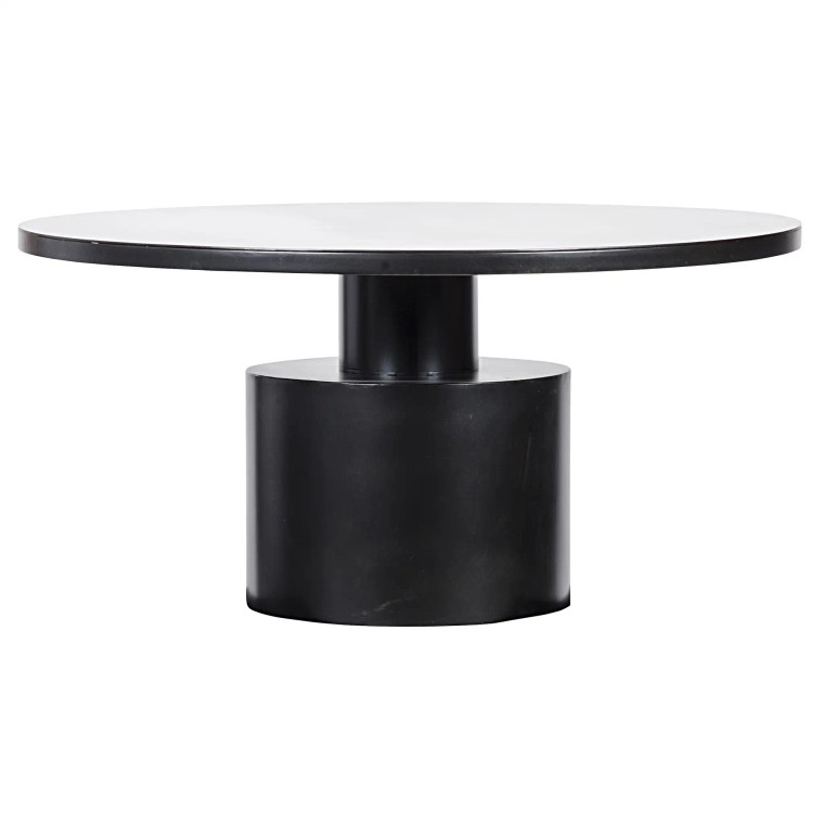 Noir Marlow Dining Table in Matte Black GTAB488MTB