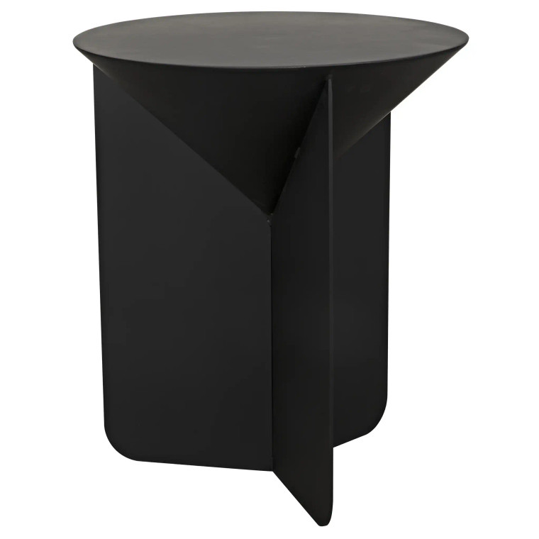 Noir Lora Side Table in Matte Black GTAB909MTB