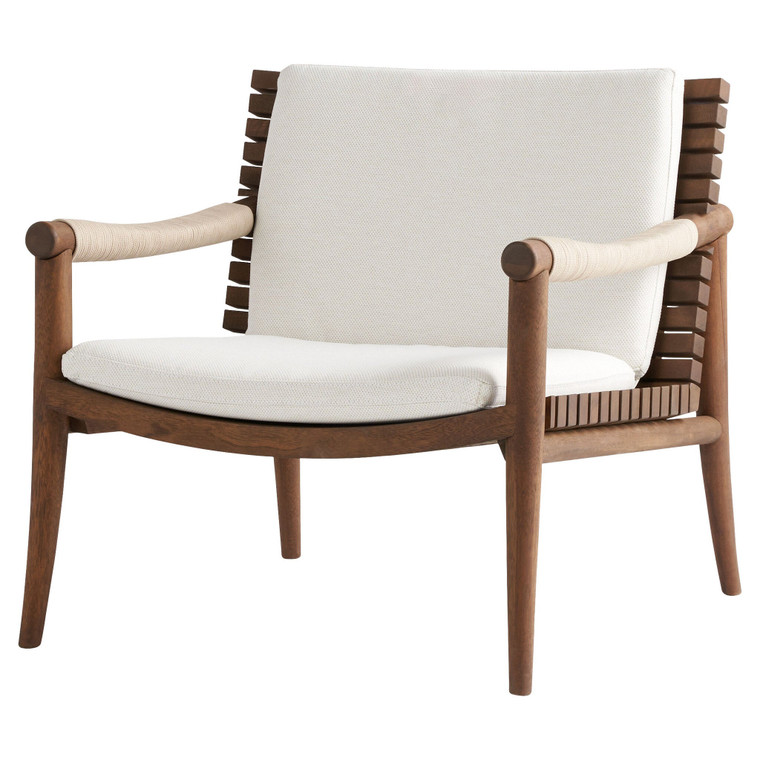 Cyan Design Acqua Chair Teak Off White  11736