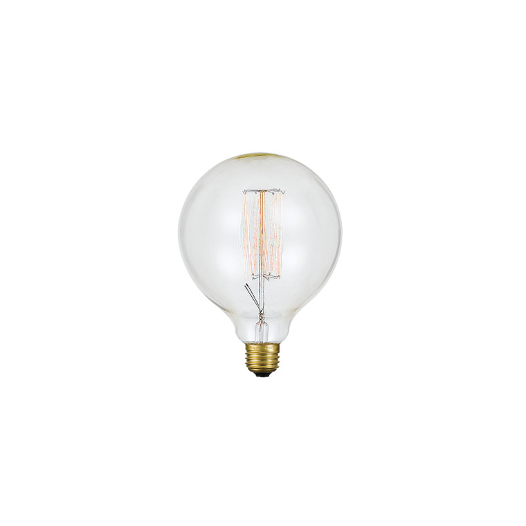 CAL Lighting E26 120V, 60W Edison Bulb, Round Base X LB-3652