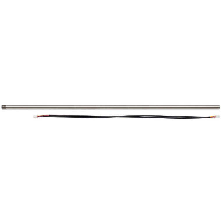 CAL Lighting 48" extension Rod for CF-1002 Brushed Steel CF-1002-ROD-48