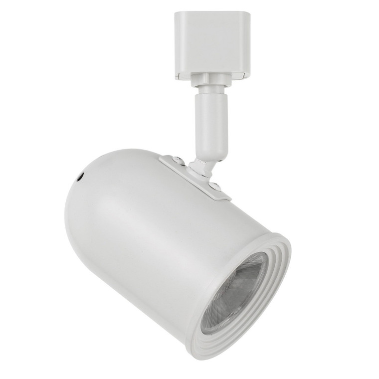 CAL Lighting 7W Dimmable integrated LED Track Fixture. 430 Lumen, 90 CRI White HT-820-WH