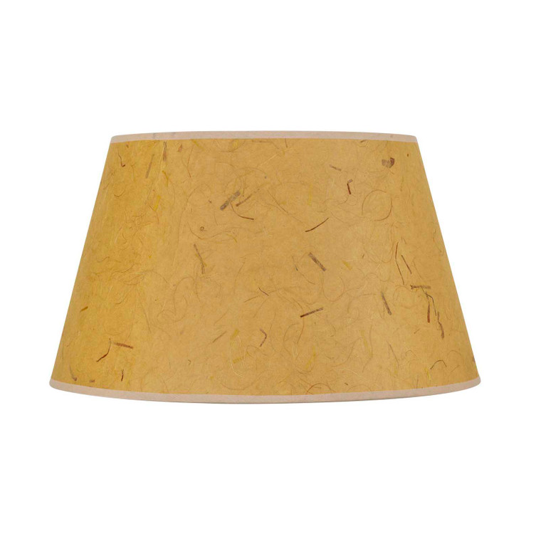 CAL Lighting Round Hardback Rice Paper Shade Kraft SH-8116-22C