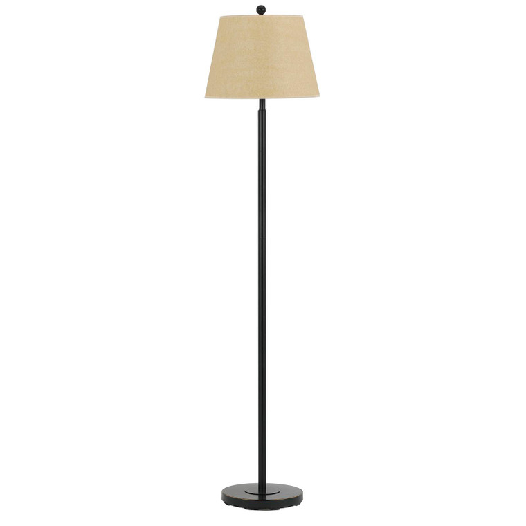 CAL Lighting 150W 3 Way Andros Metal Floor Lamp Dark Bronze BO-2077FL-DB